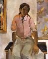 Retrato de un joven indio Fernando Botero